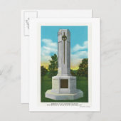 不明な兵士ビューへのメモリアル ポストカード (正面/裏面)