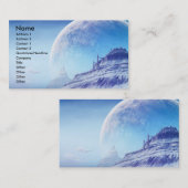 不明な宇宙、名前、住所1、住所2、C... 名刺 (正面/裏面)