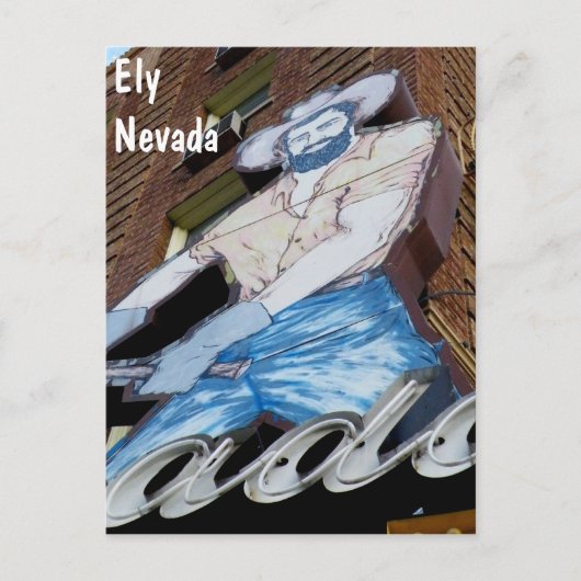 不明な探鉱者 ポストカード (正面)