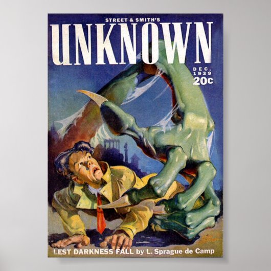 不明な漫画ポスター1939年12月 ポスター (正面)