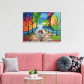 不明によるビシナート当たりのモルト・アモーレ キャンバスプリント (インサイチュ (リビング))