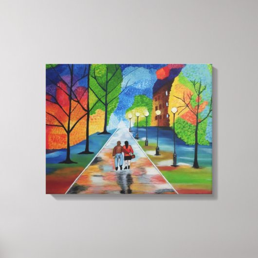 不明によるビシナート当たりのモルト・アモーレ キャンバスプリント (正面)