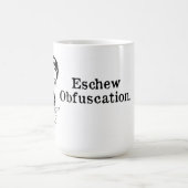 不明化 コーヒーマグカップ (中央)