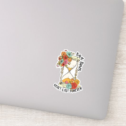 不景気は永遠に続かない前向き シール (詳細)