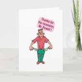 不景気感謝していのためパウエルさん カード (正面)