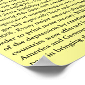 不景気素晴らし病 ポスター (角)