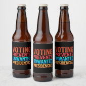 不本意な大統領職を防ぐ選挙 ビールラベル (ボトル)