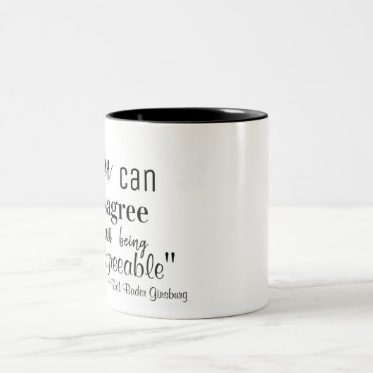 不本意なRBG Coなしには同意できない ツートーンマグカップ (中央)