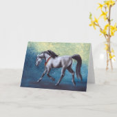 不朽のアラビアの挨拶状 カード (黄色い花)