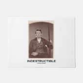 不朽のPhineasのゲージ心理学のユーモア ドアマット (正面)