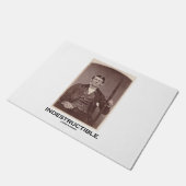 不朽のPhineasのゲージ心理学のユーモア ドアマット (アングル)