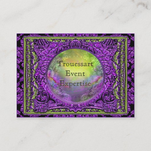 不朽Trouessartのプラシ天 名刺 (正面)