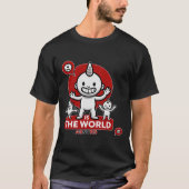 不条理な世界ユーモア Tシャツ (正面)