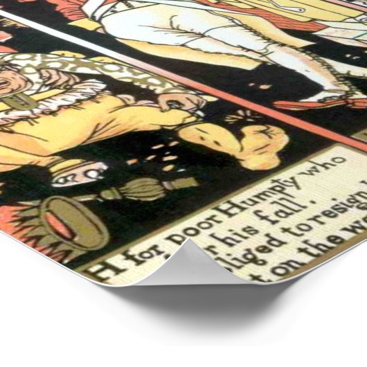 不条理なHIJ ポスター (角)