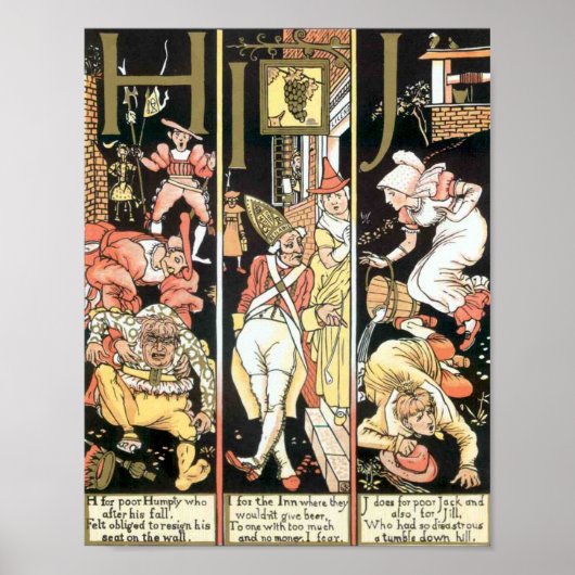 不条理なHIJ ポスター (正面)