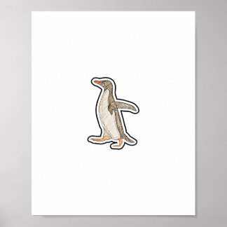 不格好なペンギン ポスター