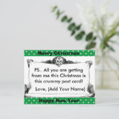 不機嫌おもしろいなクリスマスポストカード シーズンポストカード (スタンド正面)