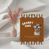 不機嫌おもしろいなポーズ父の日のレターヘッド レターヘッド