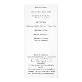 不機嫌おもしろいな犬の歩くペット座る ラックカード (裏面)