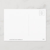 不機嫌おもしろいクリスマスツリーキャッカラフルト シーズンポストカード (裏面)