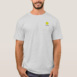 不機嫌じいさんスモールロゴ Tシャツ