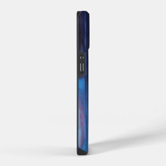 不機嫌そうな目 iPhoneケース (右側面)