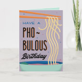 不機嫌そうな誕生日を取る カード (正面)