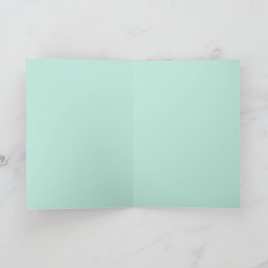 不機嫌そうな誕生日を取る カード (内部)