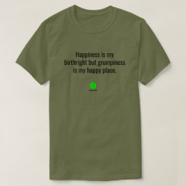 不機嫌なおじさんの当然の権利Tシャツ Tシャツ