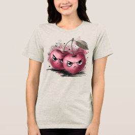 不機嫌なさくらんぼ トライブレンドＴシャツ