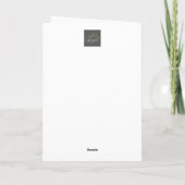 不機嫌なアフリカのバーレッド・オーブレットデザイン カード (裏面)