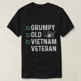 不機嫌なオールドベトナム退役軍人 Tシャツ