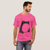 不機嫌なカエル暗い – 松本宝寺 Tシャツ (正面フル)