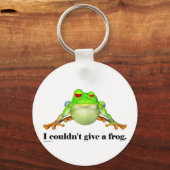 不機嫌なカエル キーホルダー (正面)