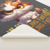 不機嫌なカリコキャットとおもしろい引用文 シェルパブランケット (3/4)