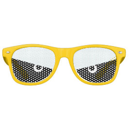 不機嫌なカートン漫画アイズパーティーサングラス レトロサングラス