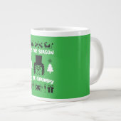 不機嫌なクリスマス ジャンボコーヒーマグカップ (正面右)