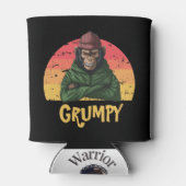 不機嫌なグリーン・モンキー 缶クーラー (裏面)