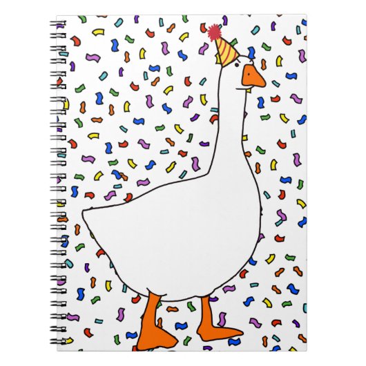 不機嫌なグースノート ノートブック (正面)