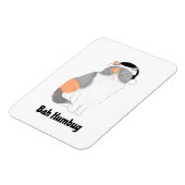 不機嫌なケイティバフンバグクリスマス冷蔵庫用マグネット マグネット (左側)