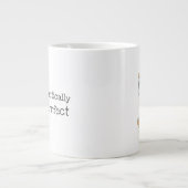 不機嫌なケイティ「事実上の目的」のマグカップ ジャンボコーヒーマグカップ (正面)