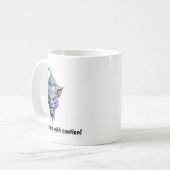 不機嫌なゴブリンのファンタジー コーヒーマグ コーヒーマグカップ (正面左)