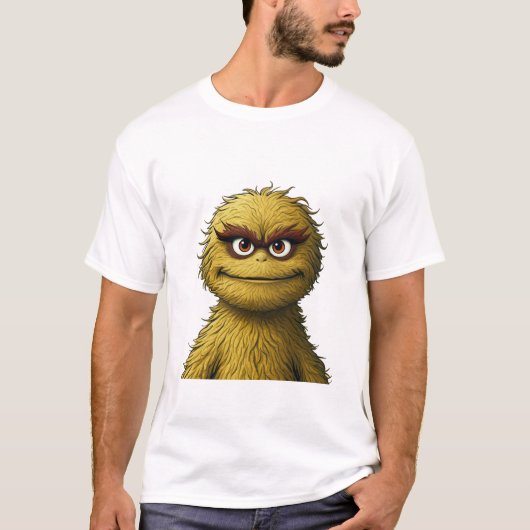 不機嫌なゴミ好きTシャツ Tシャツ (正面)
