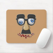 不機嫌なスマイル マウスパッド (マウス)