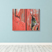 不機嫌なトム キャンバスプリント (インサイチュ (ウッドフロア))