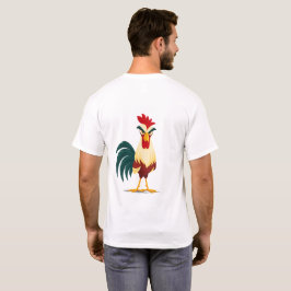 不機嫌なニワトリTシャツ - Rise and Whine Tシャツ