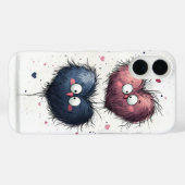 不機嫌なハートミニス Case-Mate iPhoneケース (裏面 (横))
