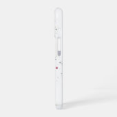 不機嫌なハートミニス iPhone 16ケース (左側面)
