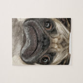 不機嫌なパギーのプレゼント ジグソーパズル (横)