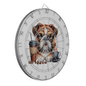 不機嫌なパップダーツボード ダーツボード (正面左)